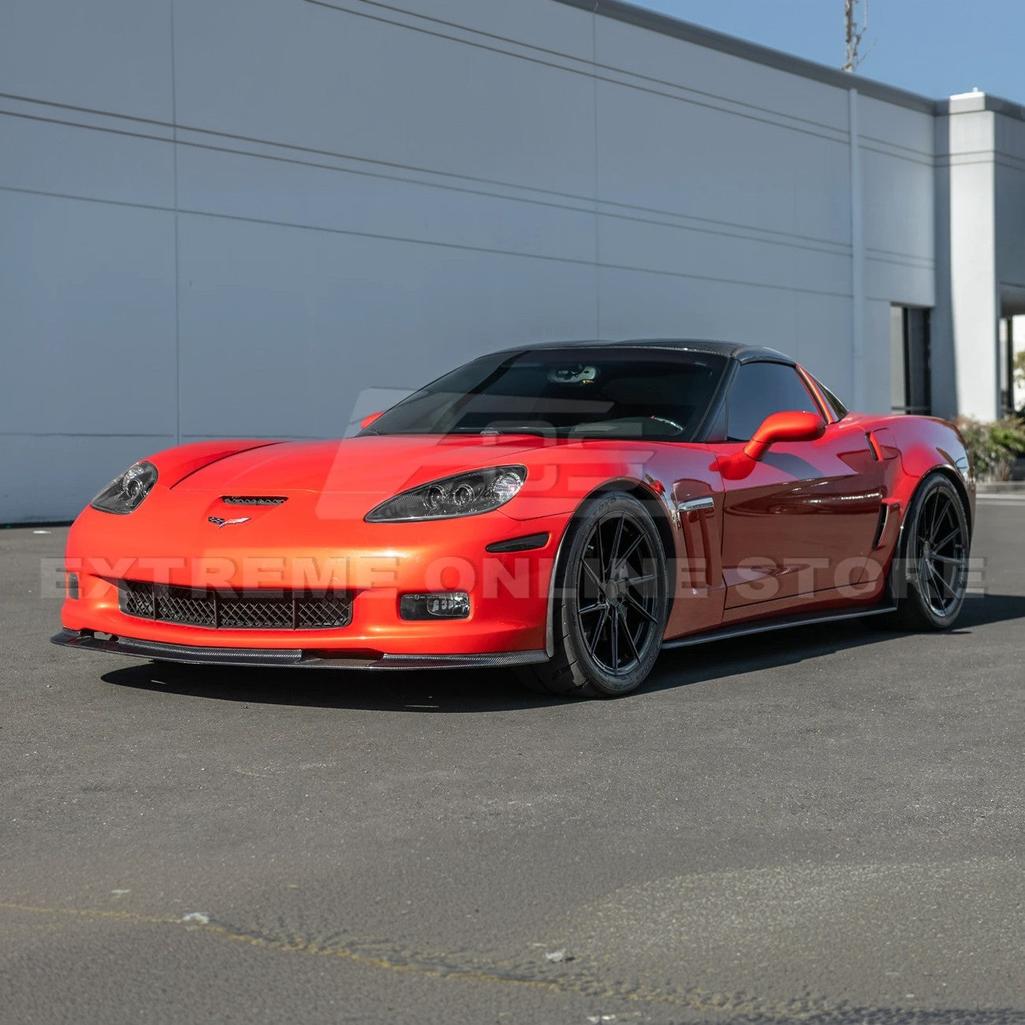 C6 Corvette Front Splitter Lip ZR1 Style : C6 Z06, Grandsport, ZR1