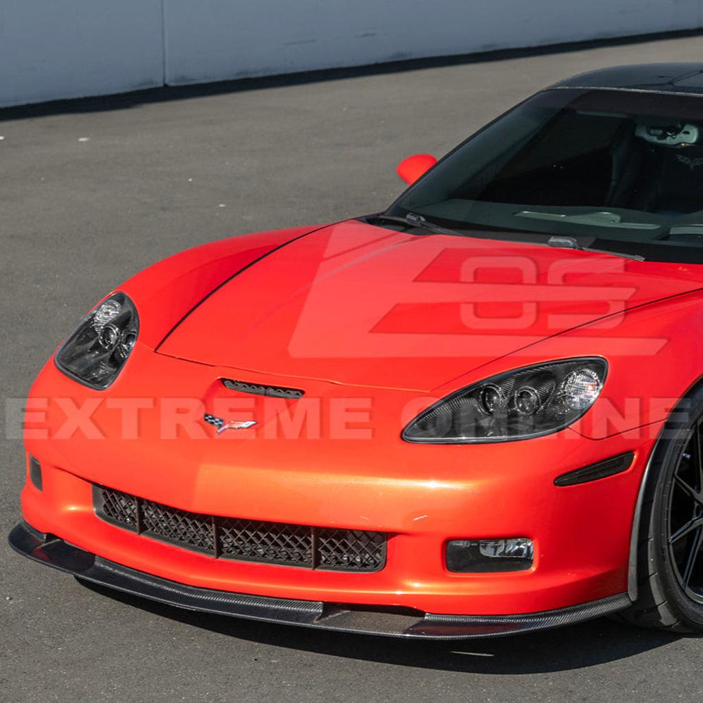 C6 Corvette Front Splitter Lip ZR1 Style : C6 Z06, Grandsport, ZR1