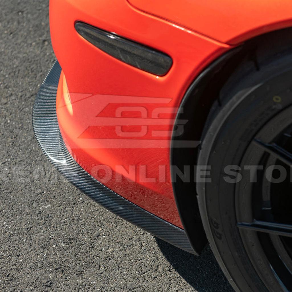 Corvette C6 Grand Sport / Z06 Front Splitter Lip & Side Skirts Rocker Panels : 2006-2013 C6 Z06, Grand Sport, ZR1