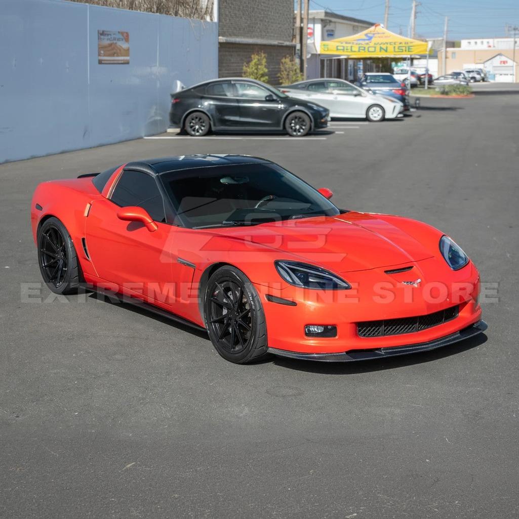 C6 Corvette Front Splitter Lip ZR1 Style : C6 Z06, Grandsport, ZR1