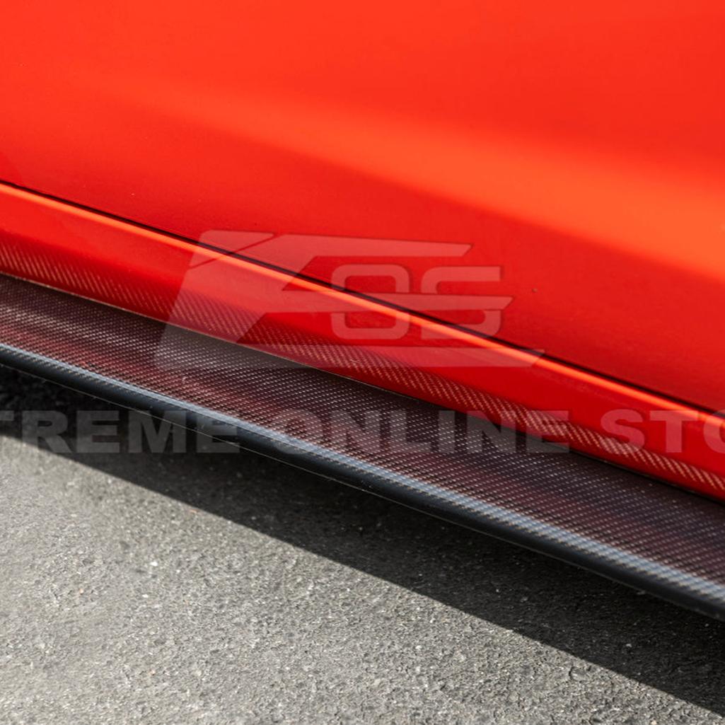 Corvette C6 Grand Sport / Z06 Front Splitter Lip & Side Skirts Rocker Panels : 2006-2013 C6 Z06, Grand Sport, ZR1