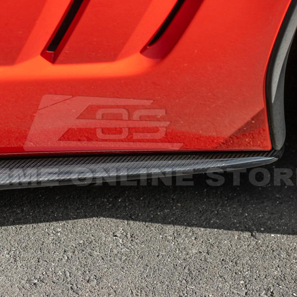 Corvette C6 Grand Sport / Z06 Front Splitter Lip & Side Skirts Rocker Panels : 2006-2013 C6 Z06, Grand Sport, ZR1
