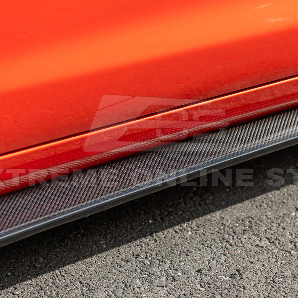 Corvette C6 Grand Sport / Z06 Front Splitter Lip & Side Skirts Rocker Panels : 2006-2013 C6 Z06, Grand Sport, ZR1
