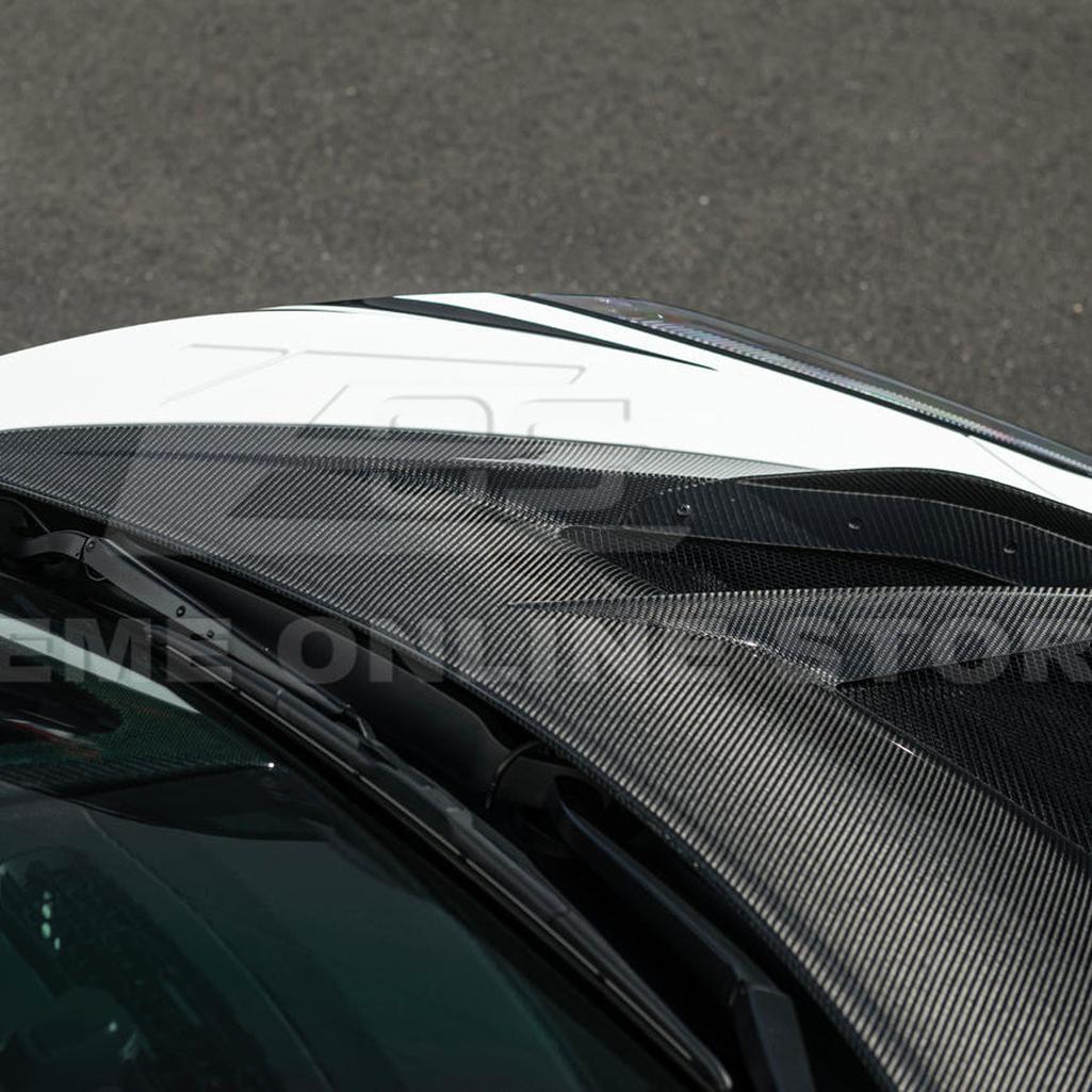 Corvette C8 ZR1 Front Bumper Vented Extractor Hood