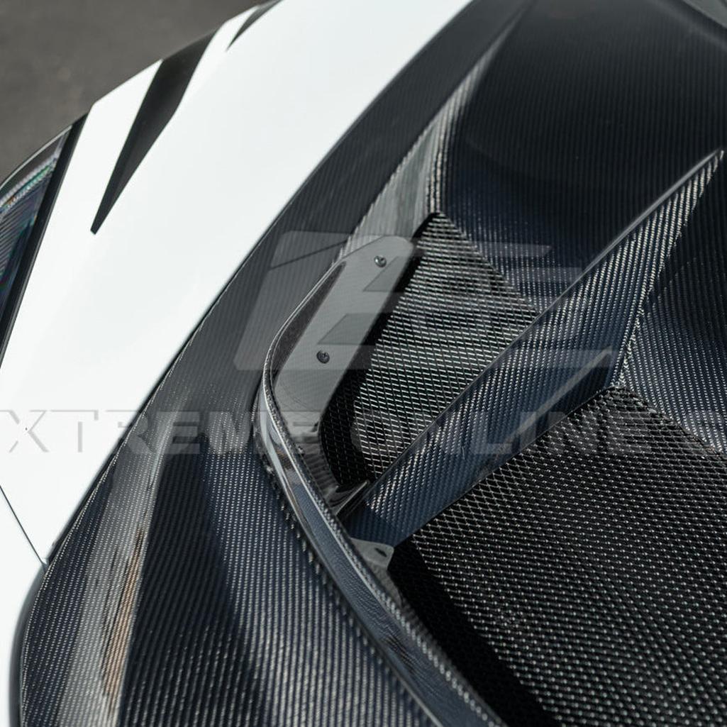 Corvette C8 ZR1 Front Bumper Vented Extractor Hood