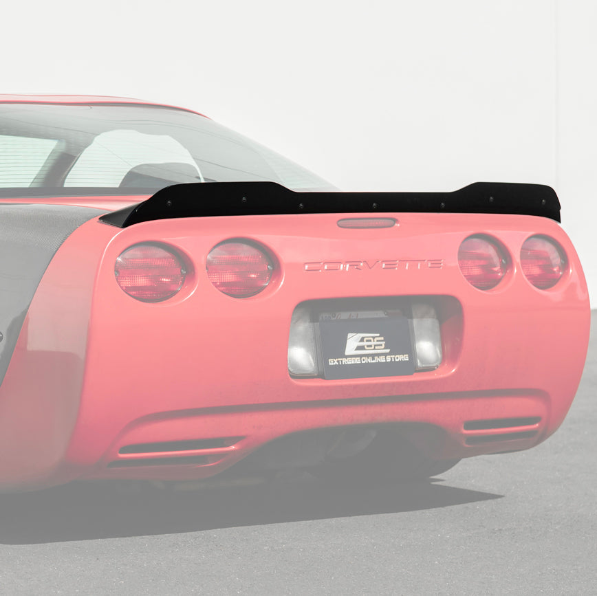 Corvette C5 ZR1 Extended Rear Trunk Lid Wickerbill Spoiler