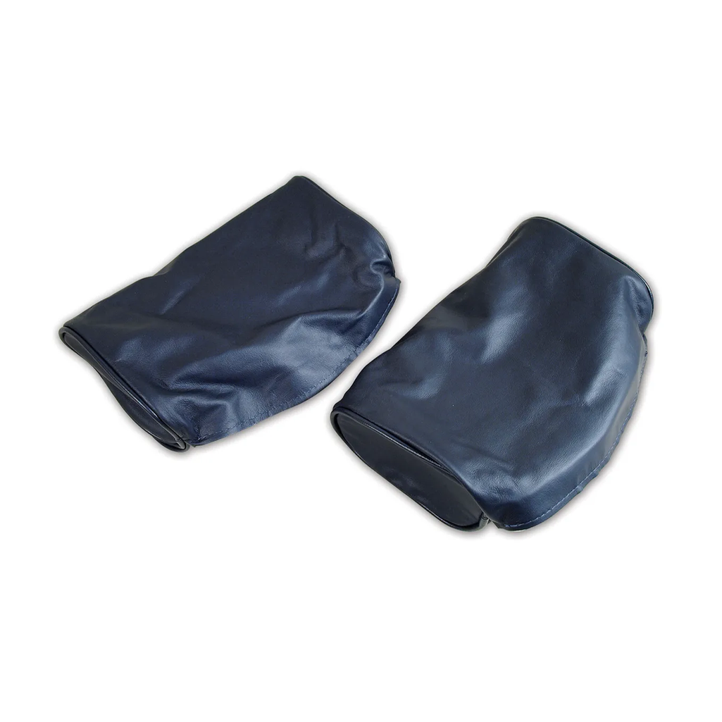 C2 1966 Corvette Headrest Covers - Leather - Pair