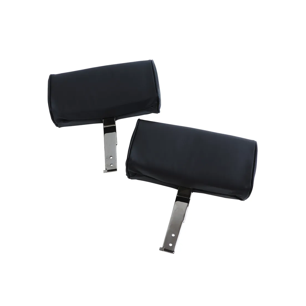 C2 1966 Corvette Headrests - Complete Leather - Pair