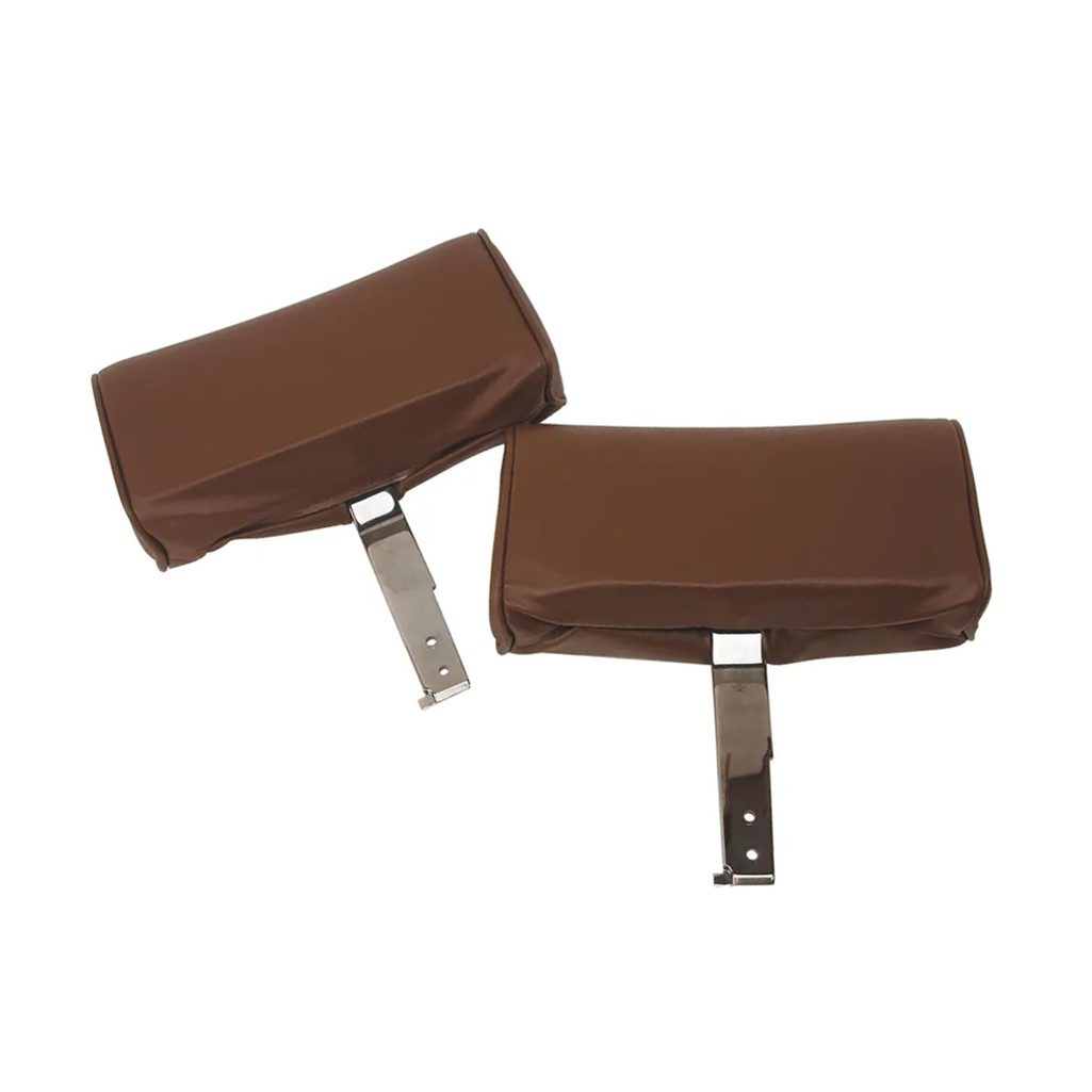 C2 1967 Corvette Headrests - Complete Vinyl - Pair