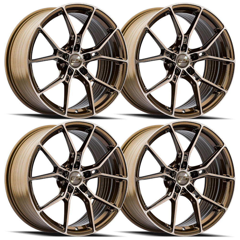 Corvette Wheels E5 Daytona : Brushed Bronze