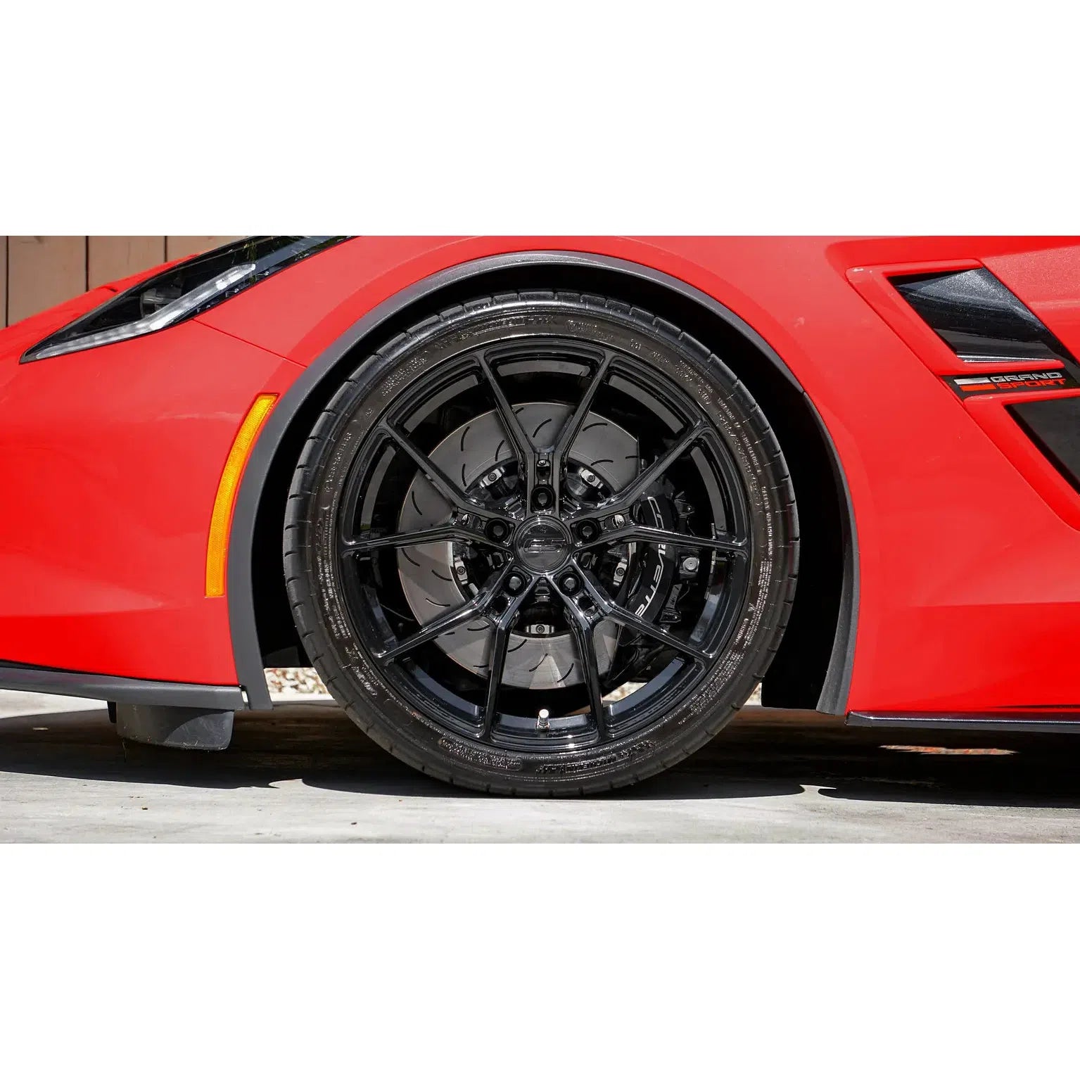 Corvette Wheels E5 Daytona : Gloss Black