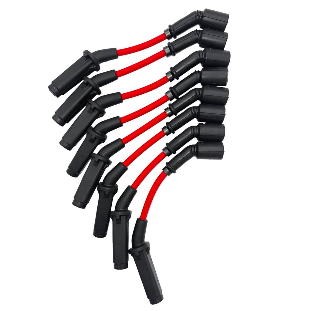ohm Spark Plug Wires 8mm Solid Core Assembled Chevy 28-1811S-R