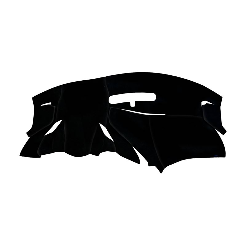 Poly Carpet Dash Mat - Custom Fit W/Out Heads Up, With Flag Logo : 2020-2025 C8, Z51, Z06