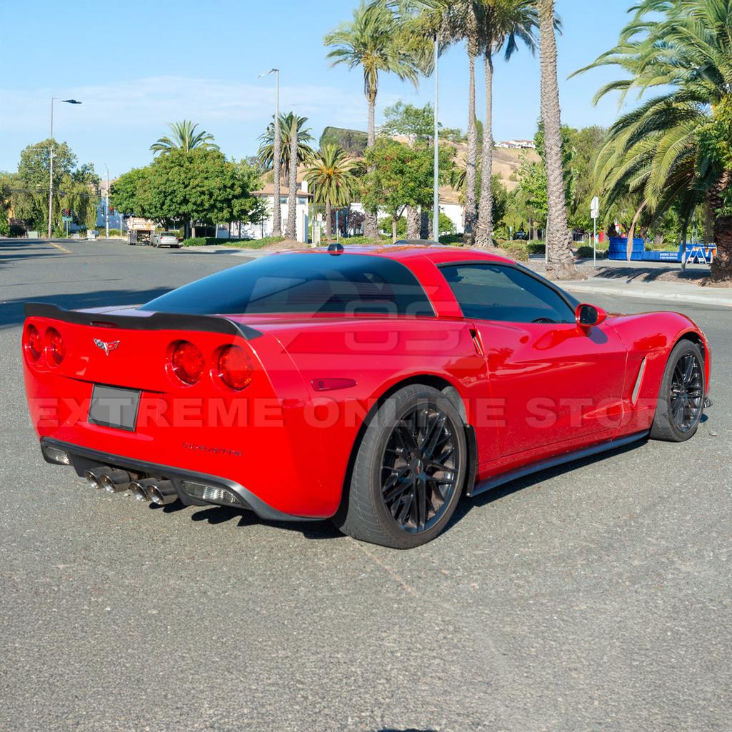 Corvette C6 ZR1 Extended Rear Trunk Spoiler
