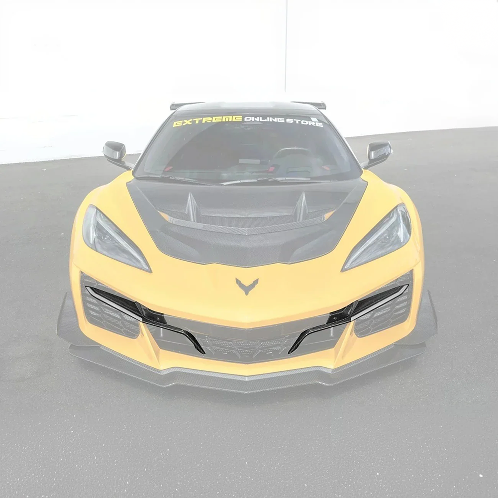 C8 Corvette Front Grill Sequential LED DRL Light Bar Bezel Insert 2023-2026 Z06, E-Ray, ZR1
