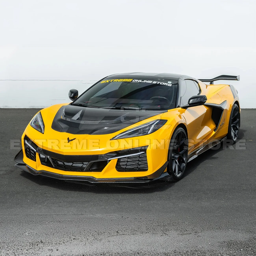 C8 Corvette Front Grill Sequential LED DRL Light Bar Bezel Insert 2023-2026 Z06, E-Ray, ZR1