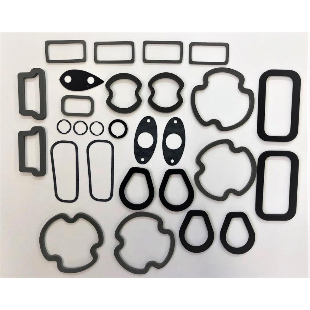 C3 1968 Corvette Body Seal Kit - 28 Pc (Paint Gaskets)