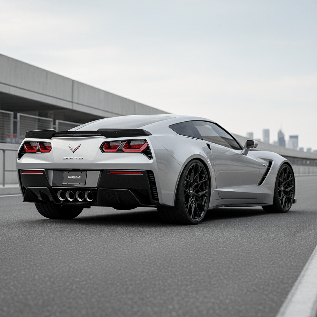 GEM GL05 Forged 19x9.5 / 20x11 wheels for C6 C7 Corvette Stingray | Base - Gem Motorsports
