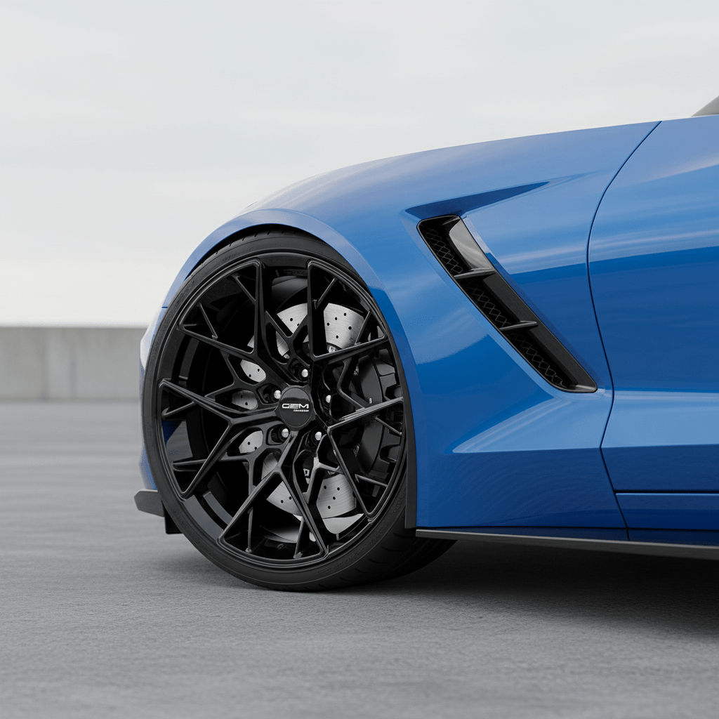 GEM GL05 Forged 19x10 / 20x12 wheels for C7 Corvette Z06 / Grand Sport / ZR1 - Gem Motorsports
