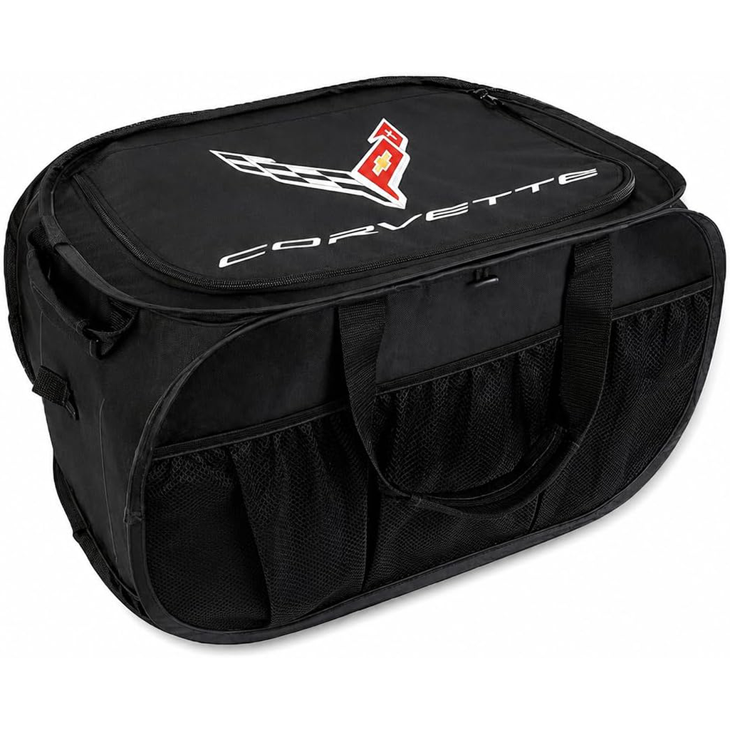 Corvette Pop-Up Trunk Organizer - Black : C8