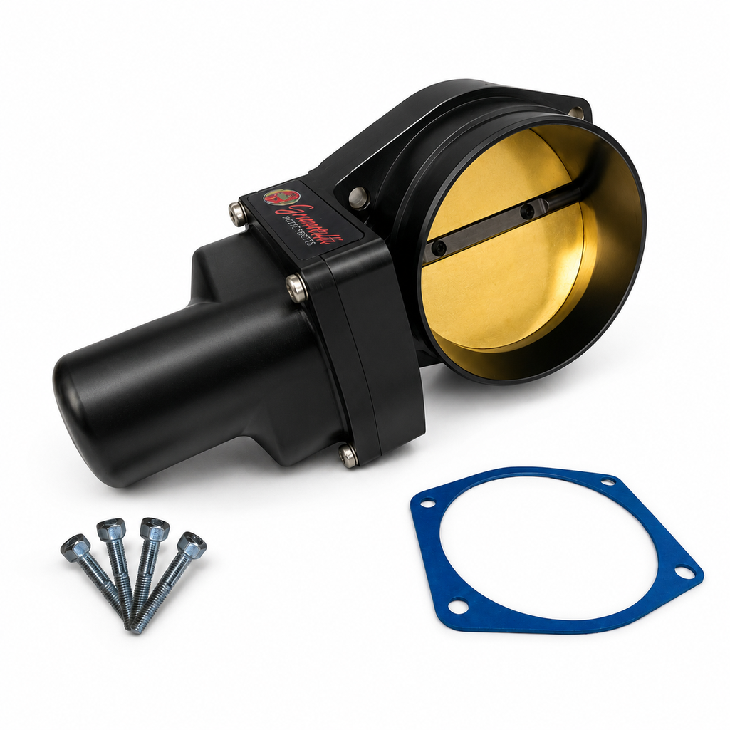 Unleash LS build Granatelli 105 mm billet DBW throttle