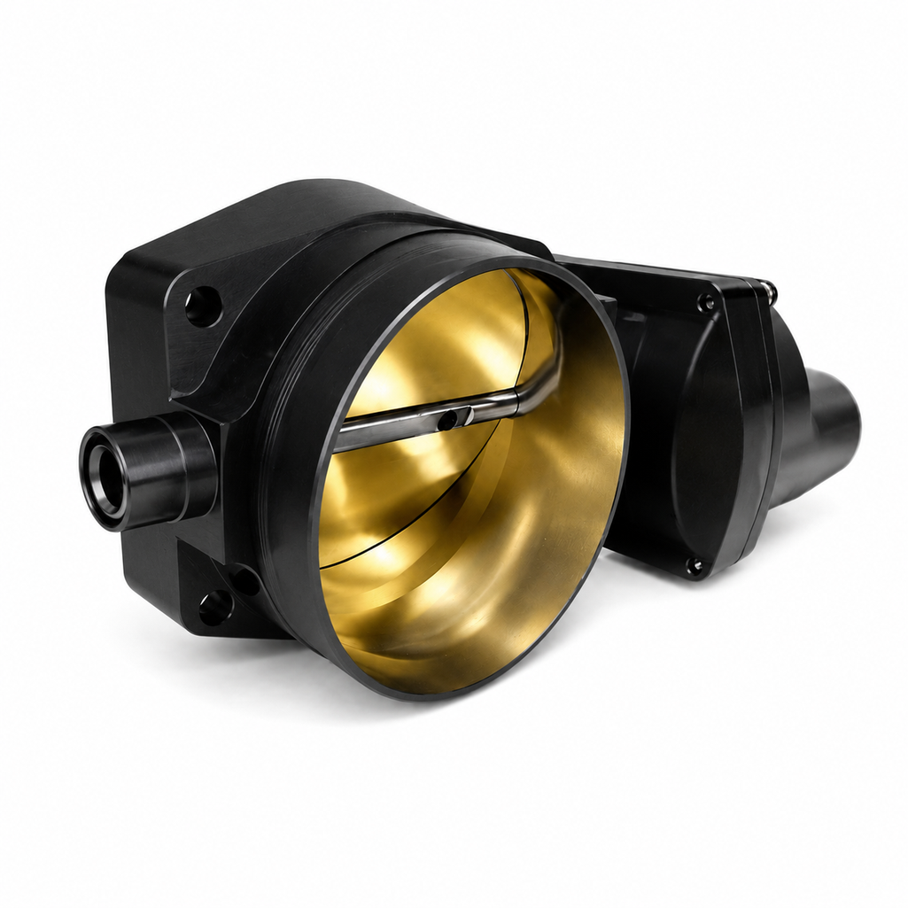 105mm size works especially well combinations increased airflow demand