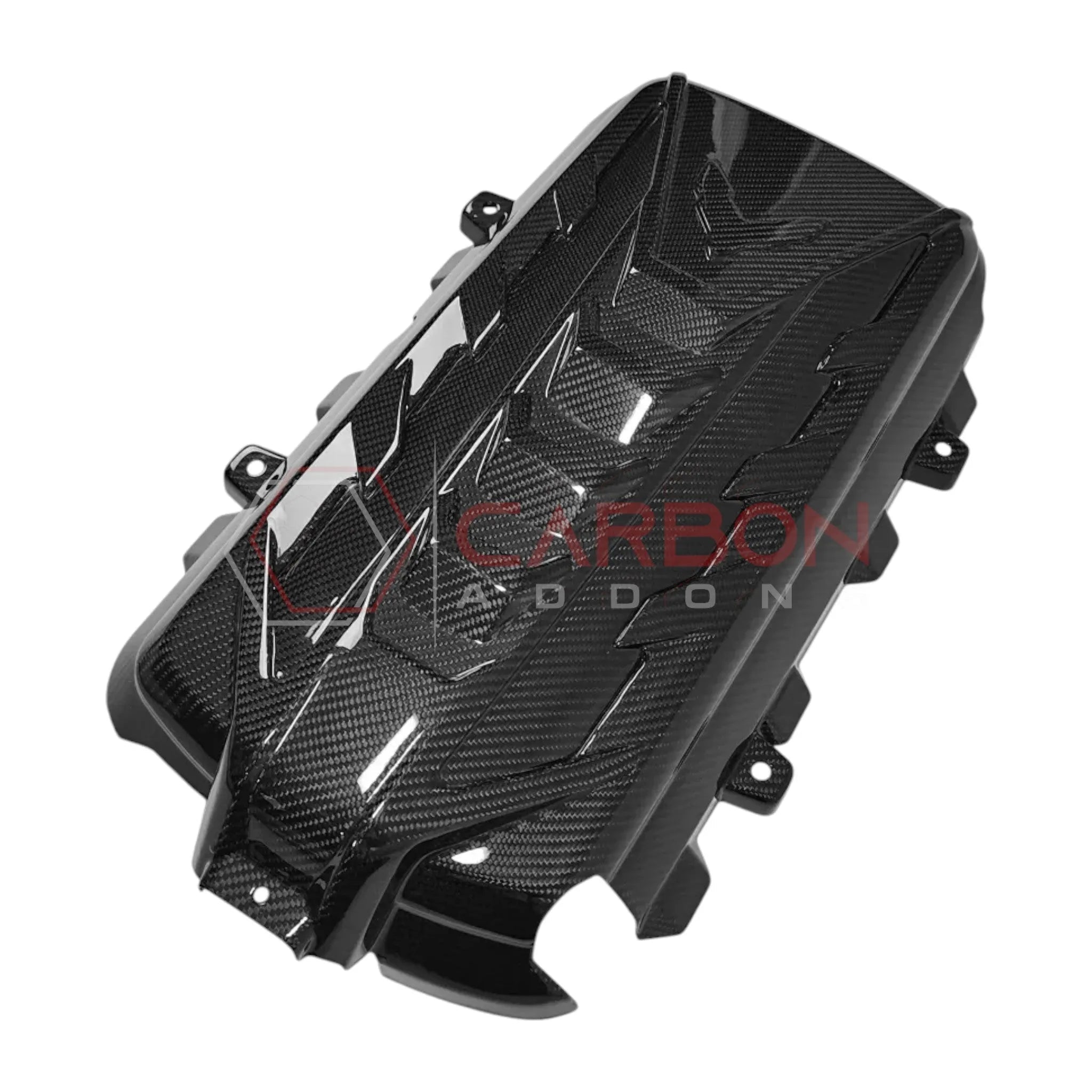 C8 Corvette Stingray Carbon Fiber Engine Cover | Direct OEM Replacement (2020–2024)