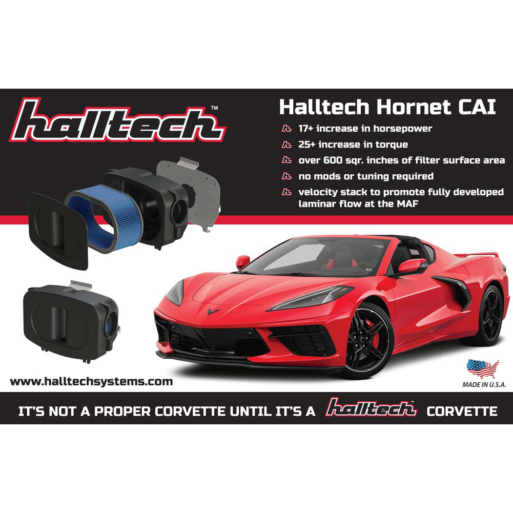 C8 Corvette Halltech Hornet Air Intake : 2020-2024 Stingray, Z51, E-Ray 6.2L