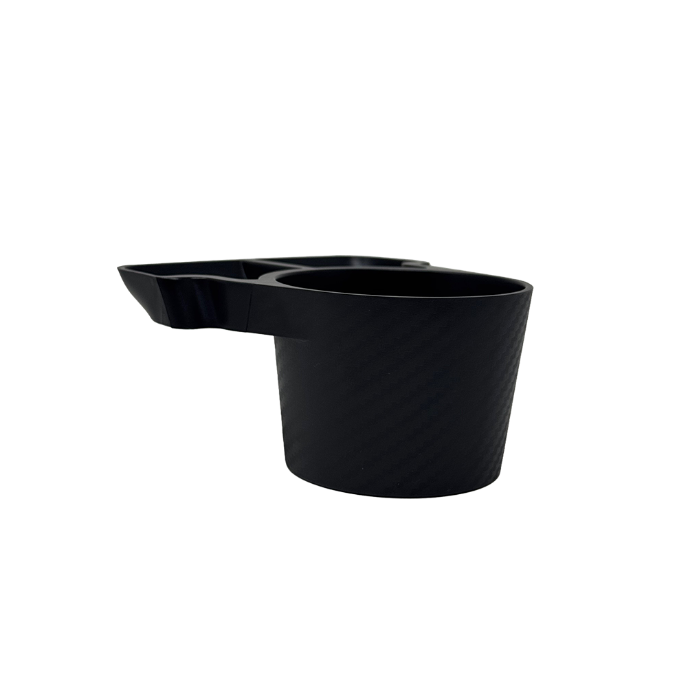 Corvette Waterfall Cup Holder - Black : C8 2020-2026