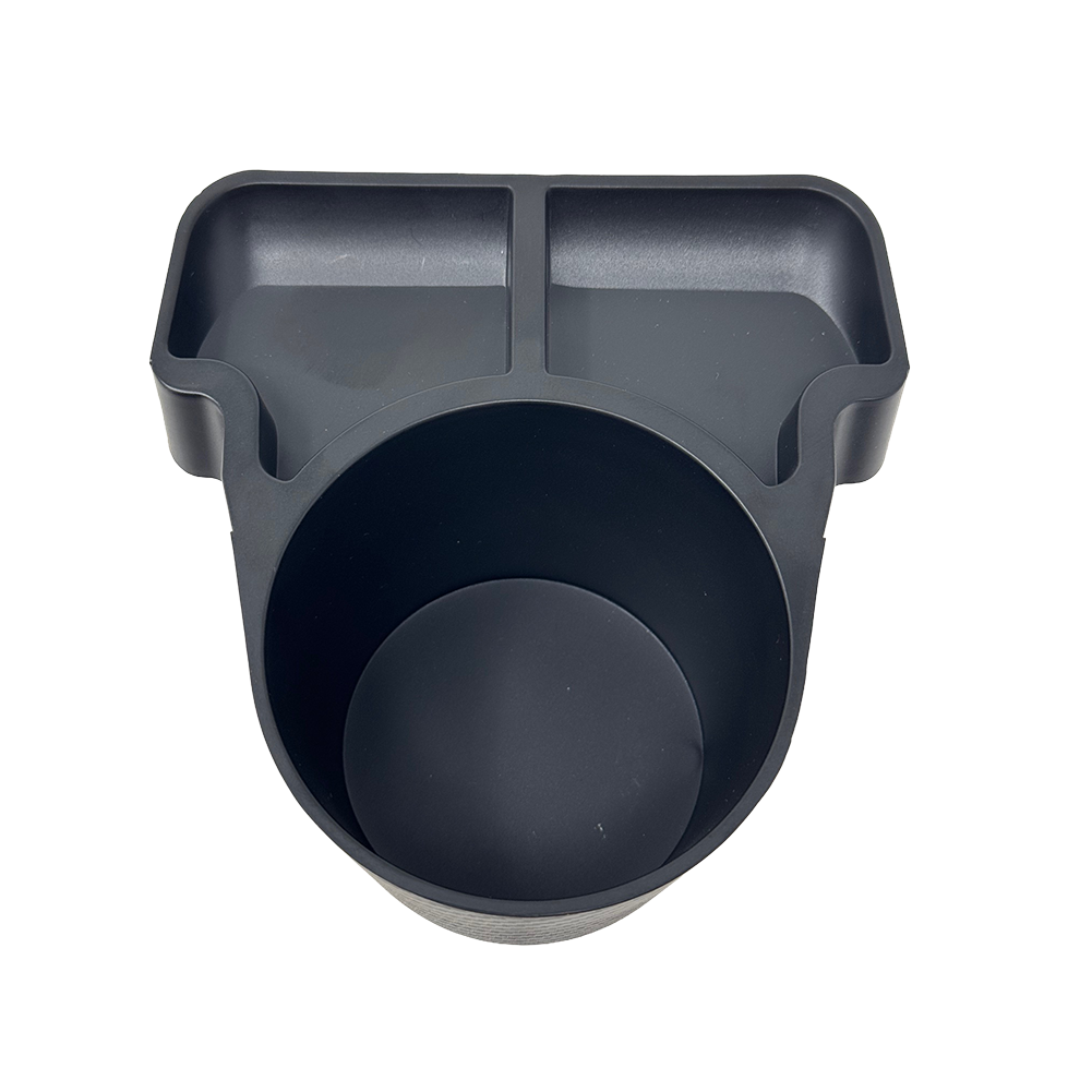 Corvette Waterfall Cup Holder - Black : C8 2020-2026
