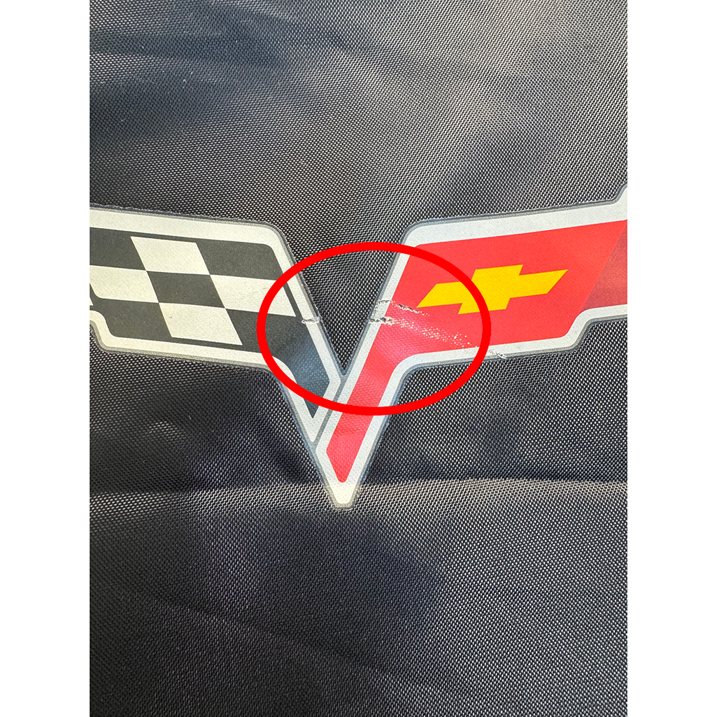 Corvette Car Cover Storage Bag w/ Emblem - Black : 2005-2013 C6
