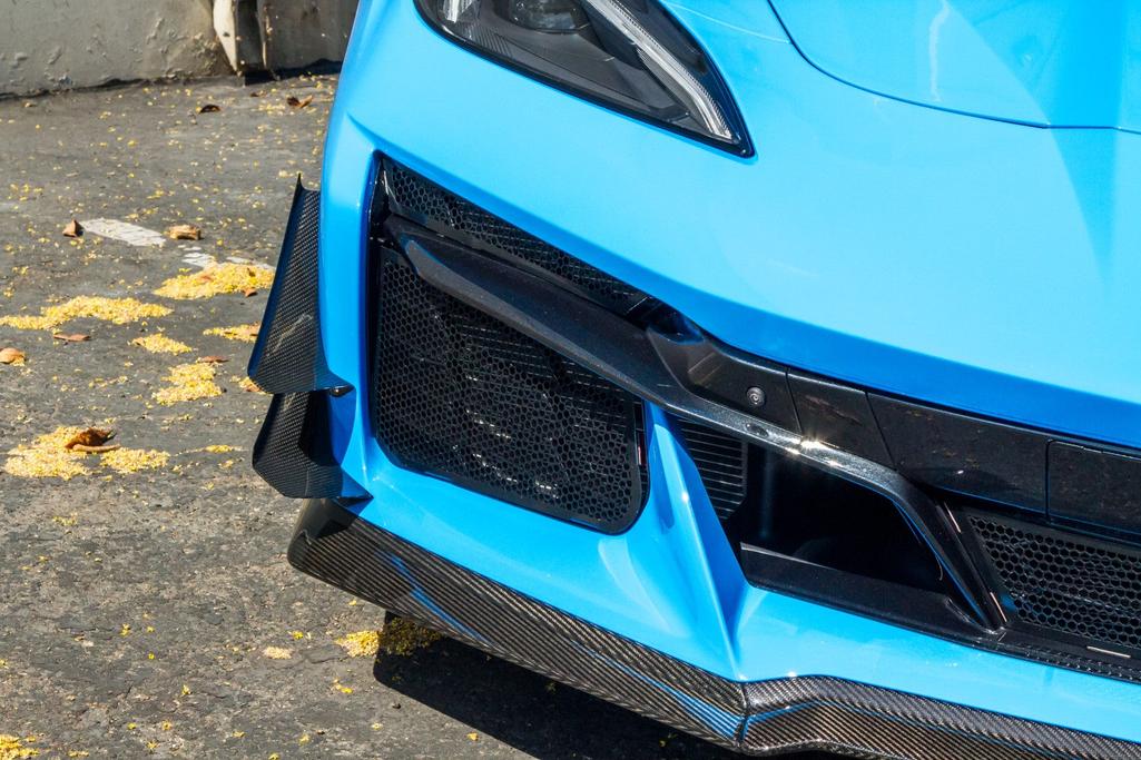Corvette C8 Z06 Carbon Fiber Front Bumper Canards 2023-2026