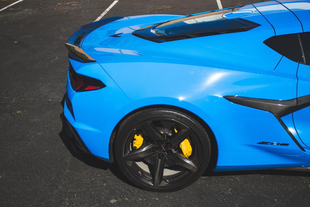 Corvette C8 Z06 Carbon Fiber Rear Spoiler Delete 2023-2026