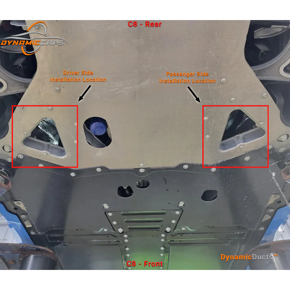 C8 DynamicDucts Aero Widebody Edition : C8 Stingray, Z51, Z06, E-Ray