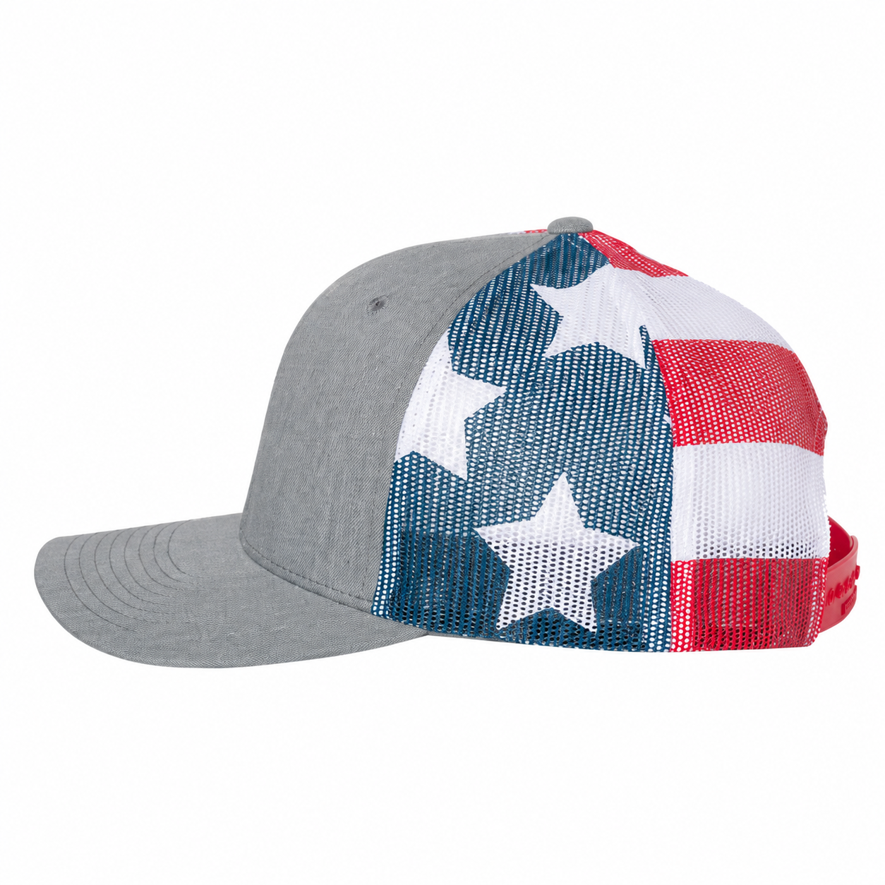 C8 Corvette Americana Snapback Hat : Grey