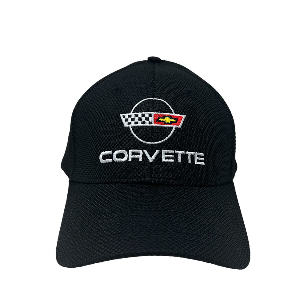 C4 Embroidered Corvette Hat : Black
