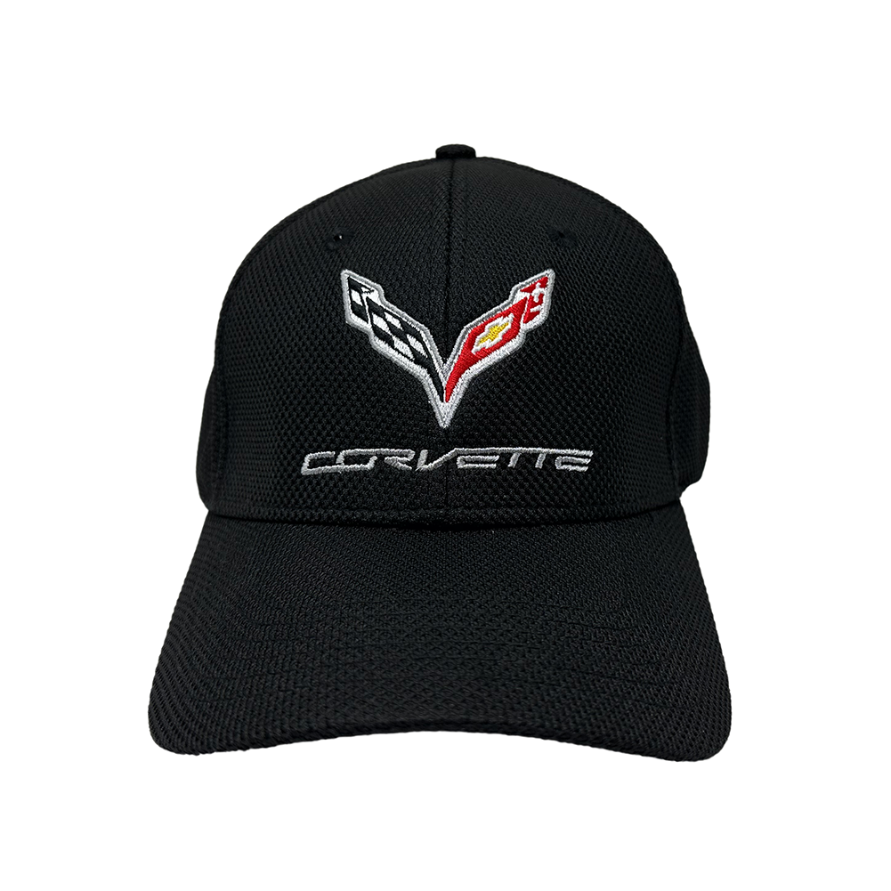 C7 Embroidered Corvette Hat : Black