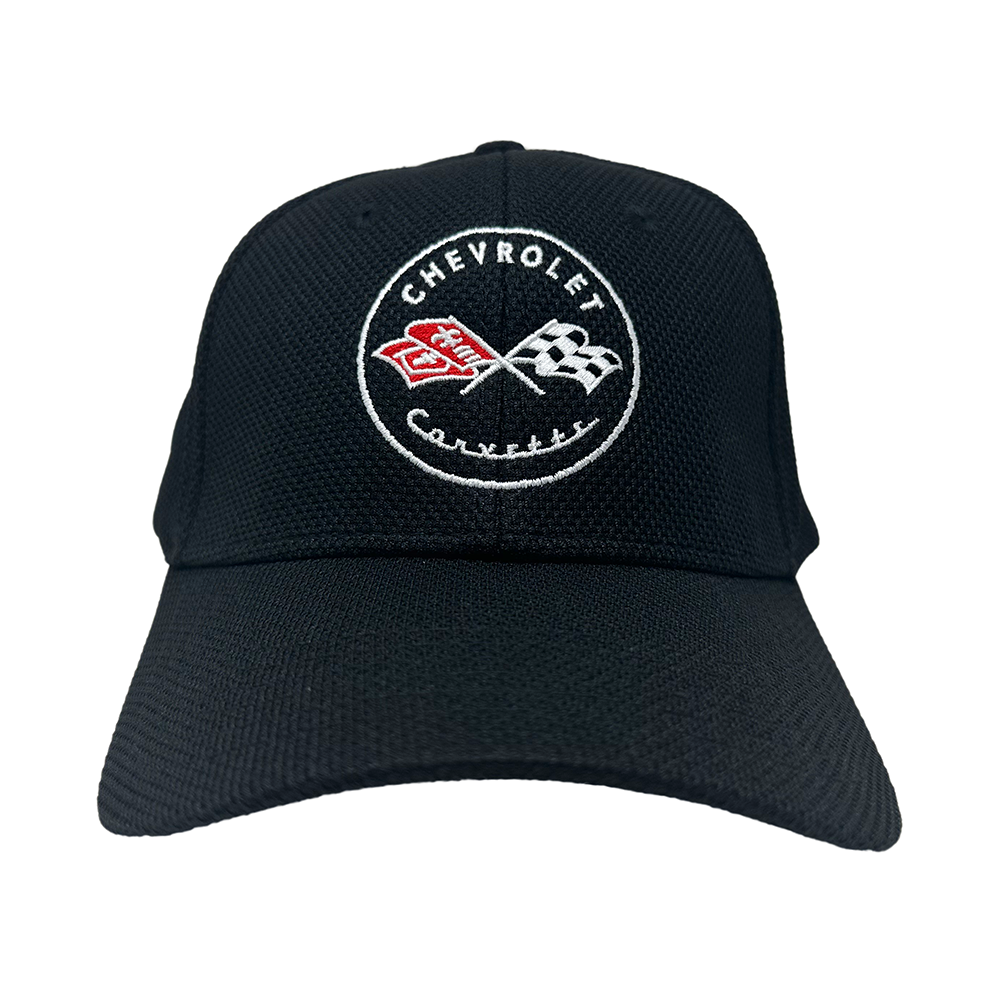 C1 Embroidered Corvette Hat : Black