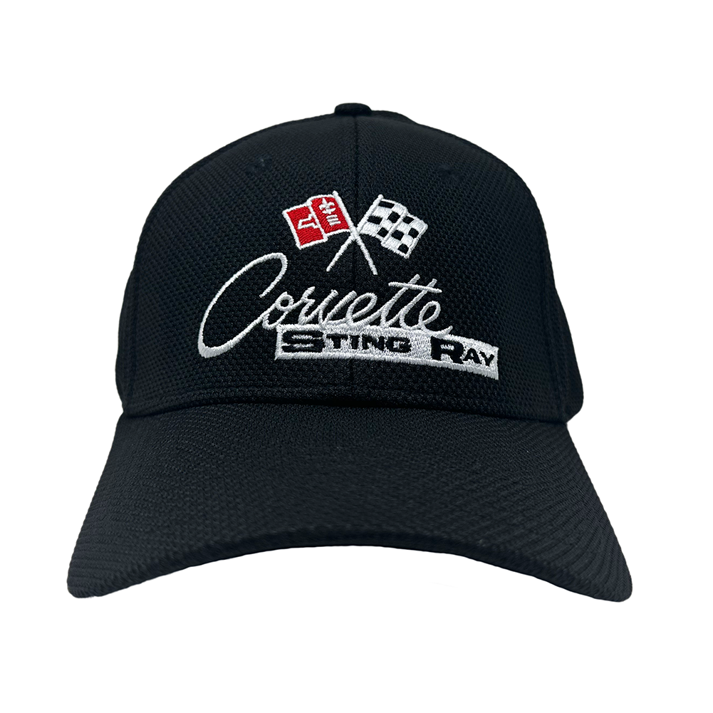 C2 Embroidered Corvette Hat : Black