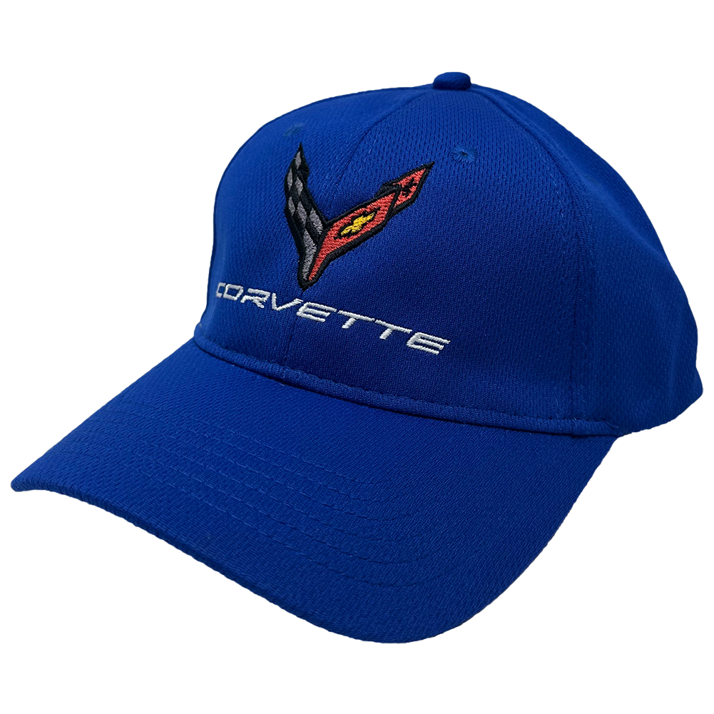 C8 Corvette Performance Mesh Hat : Blue