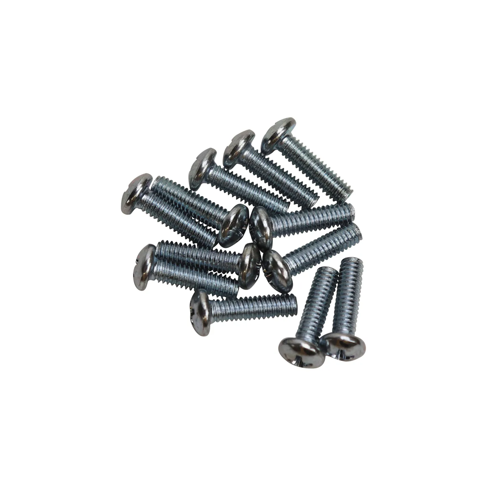 C3 1968-1969 Corvette Tail Light Lens Screws - 12Pc Set