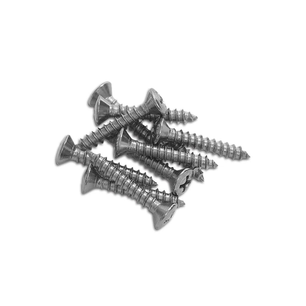 C1 1961-1962 Corvette Sill Plate Screw Set - 10Pc Set