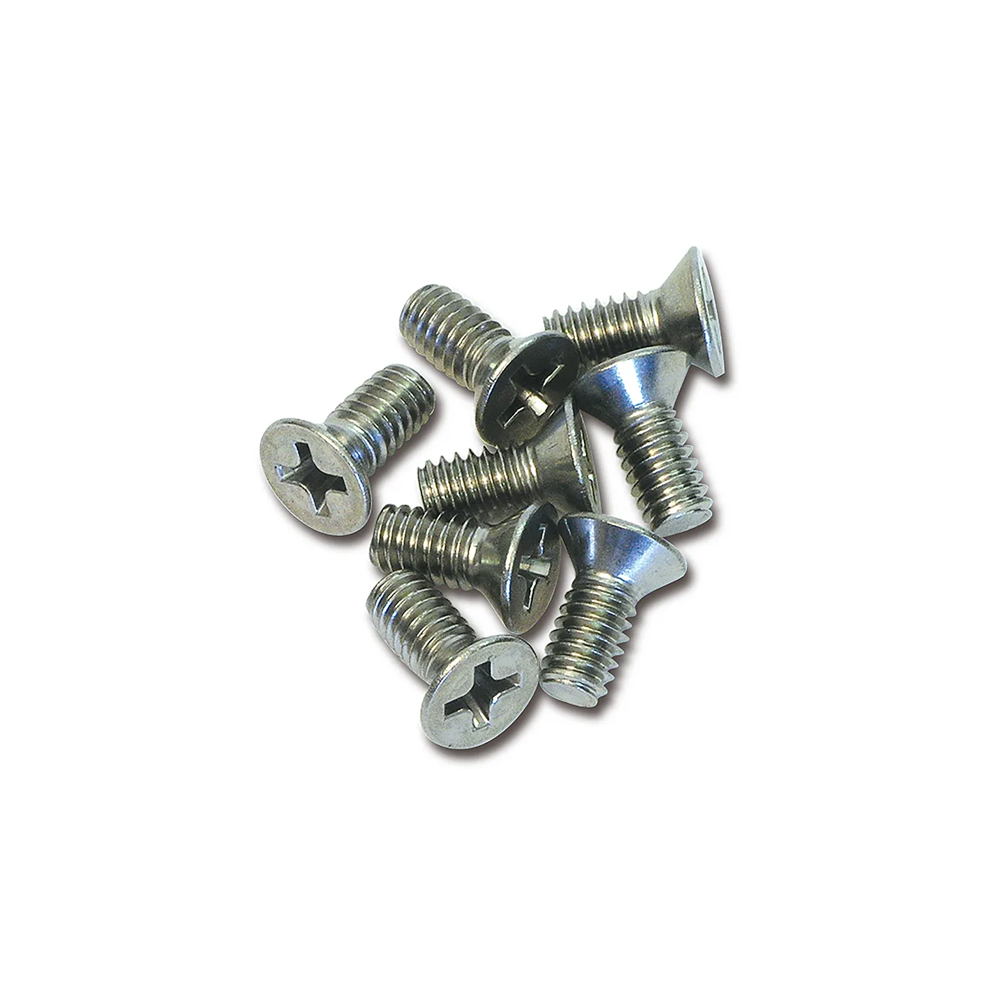 C3 1968-1977 Corvette Rear Quarter Panel Retainer Screws - 8Pc