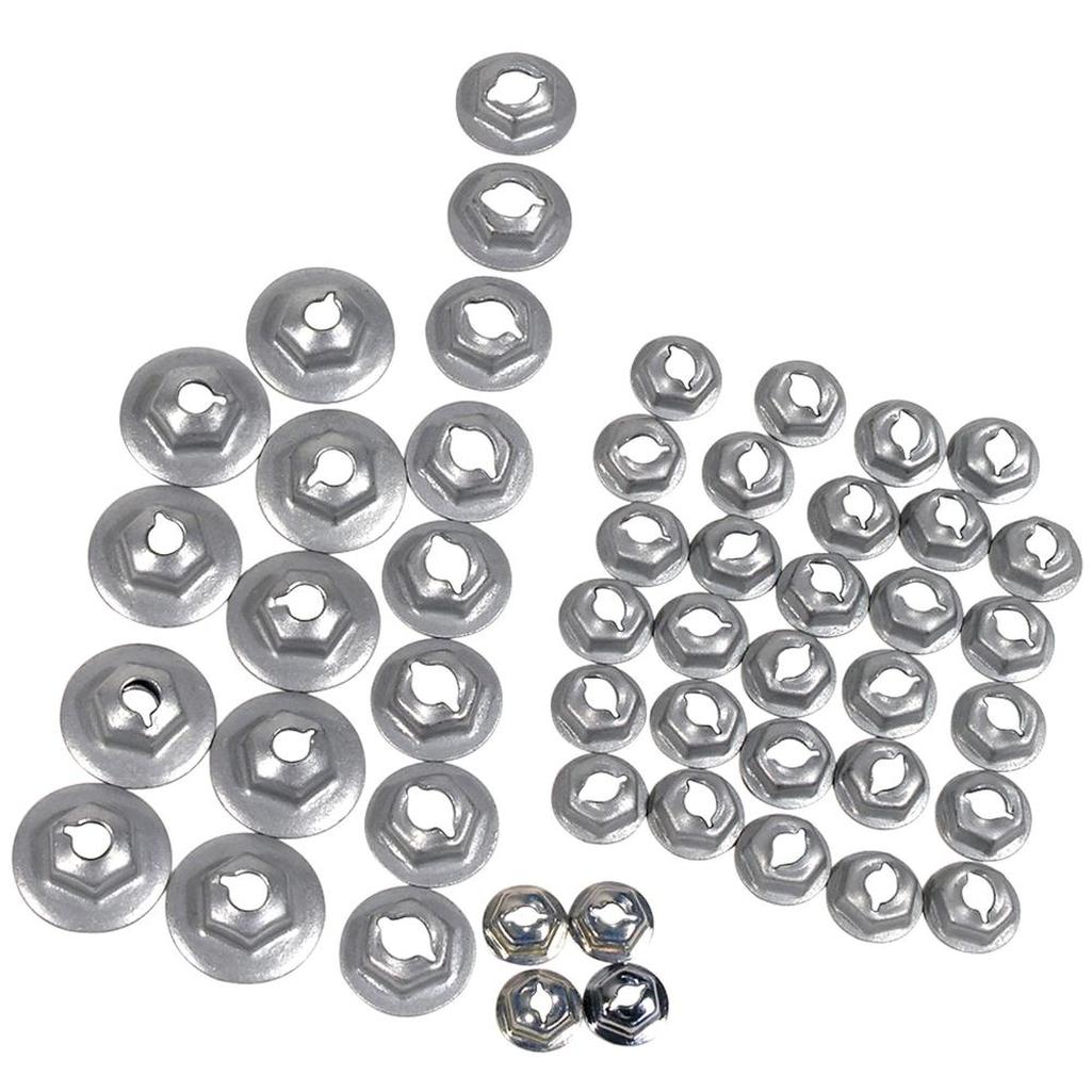 C2 1963 Chevrolet Corvette Emblem Speednut Kit - 51Pc
