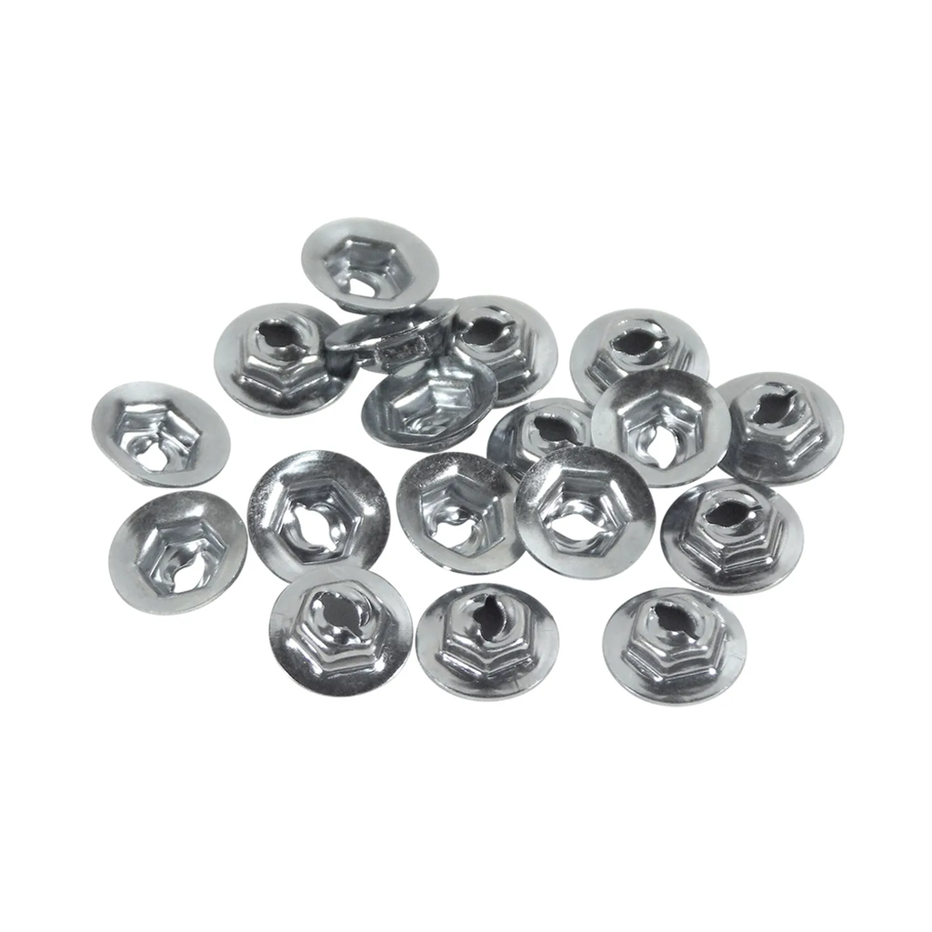 C1 1958-1961 Corvette Side Spear Speednut Set - 18Pc Set