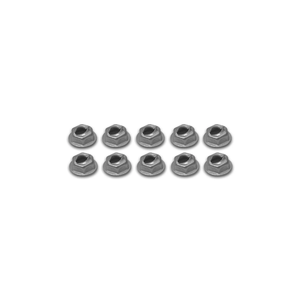 C3 1968-1969 Corvette Grille Molding Speednut Set - 10Pc