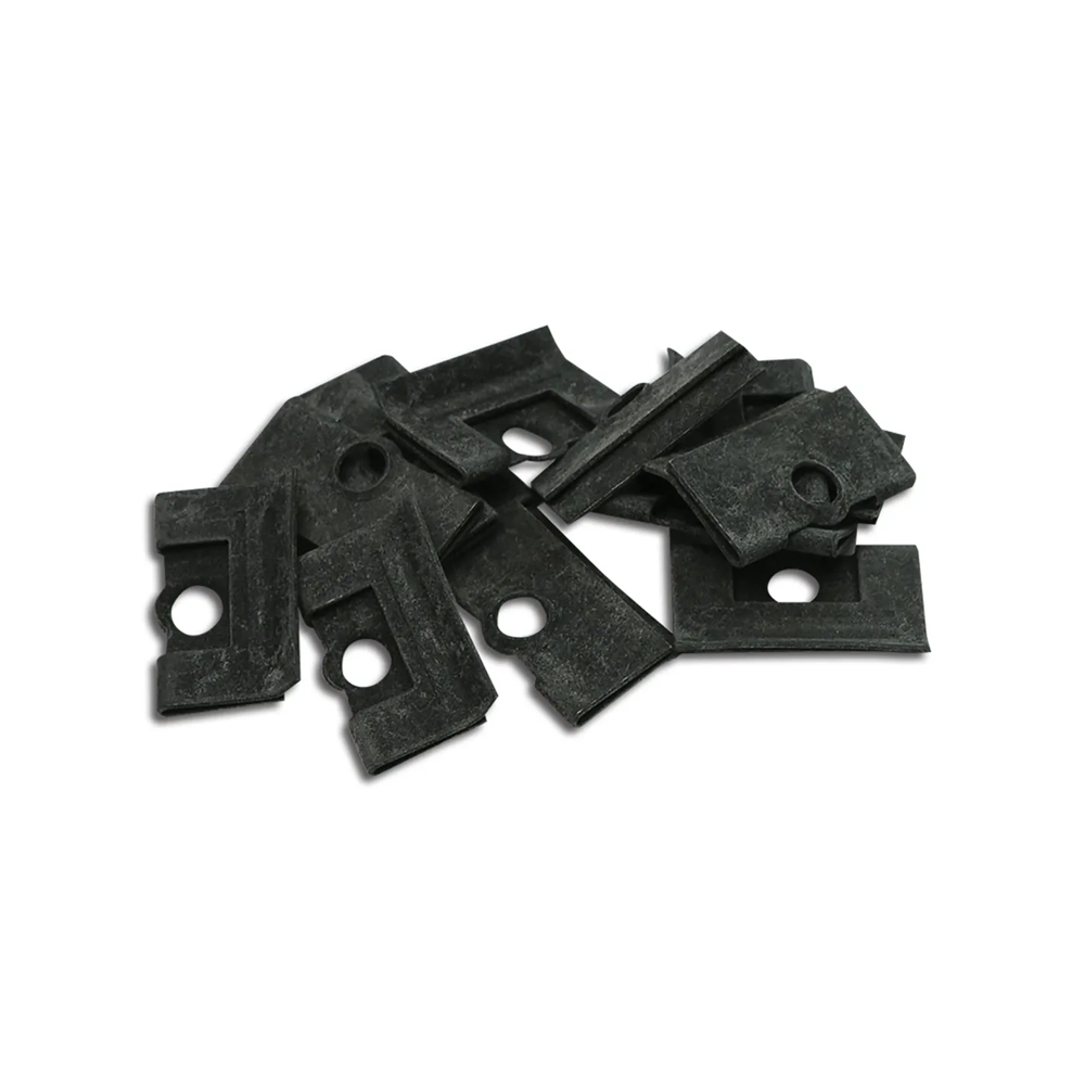 C3 1968-1982 Corvette Upper Windshield Inner & Outer Molding Clips - 13Pc Set