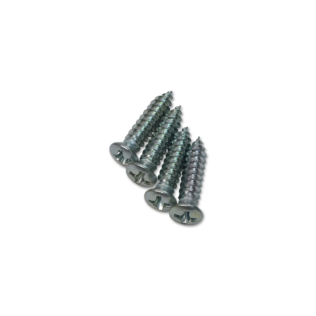 C1 1958-1962 Corvette Dash Pad End Cap Screws - 4Pc Set