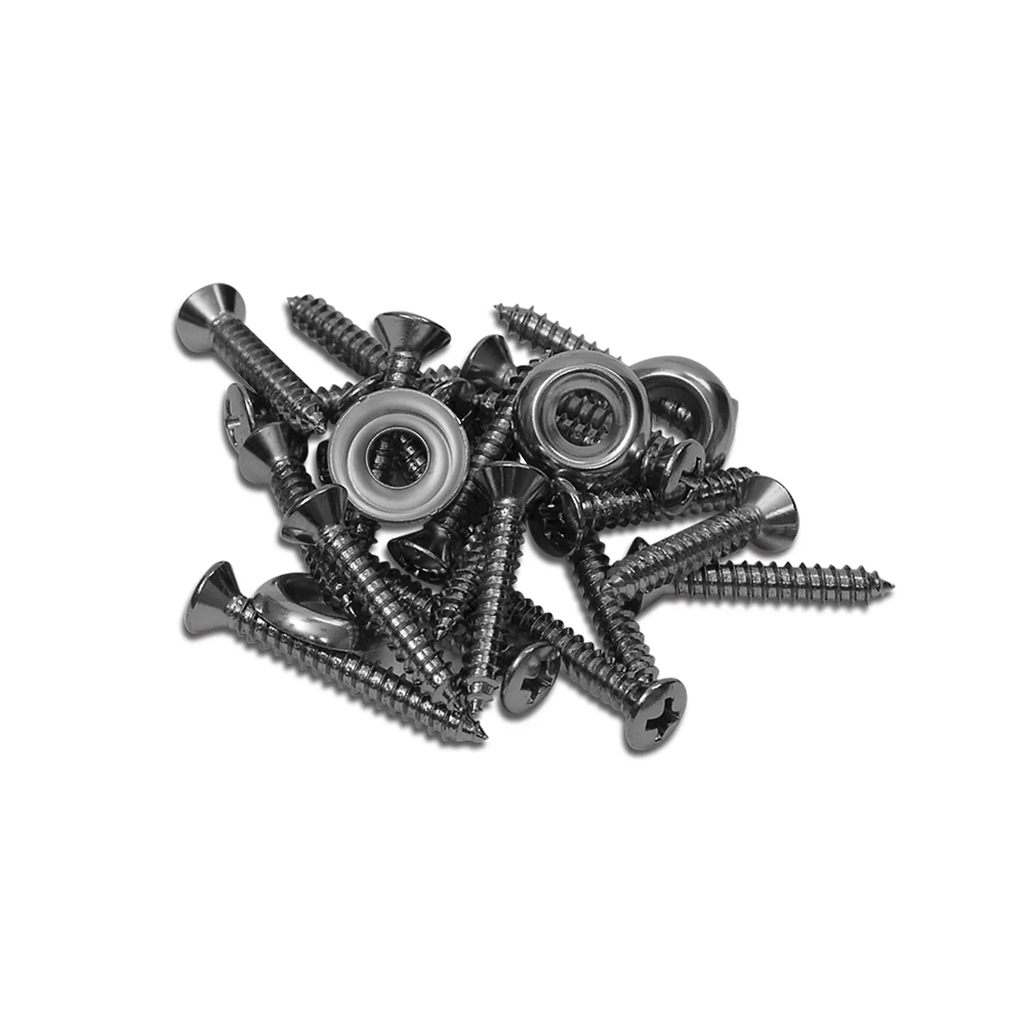 C1 1958-1962 Corvette Door Panel Screws & Washers - 26Pc Set