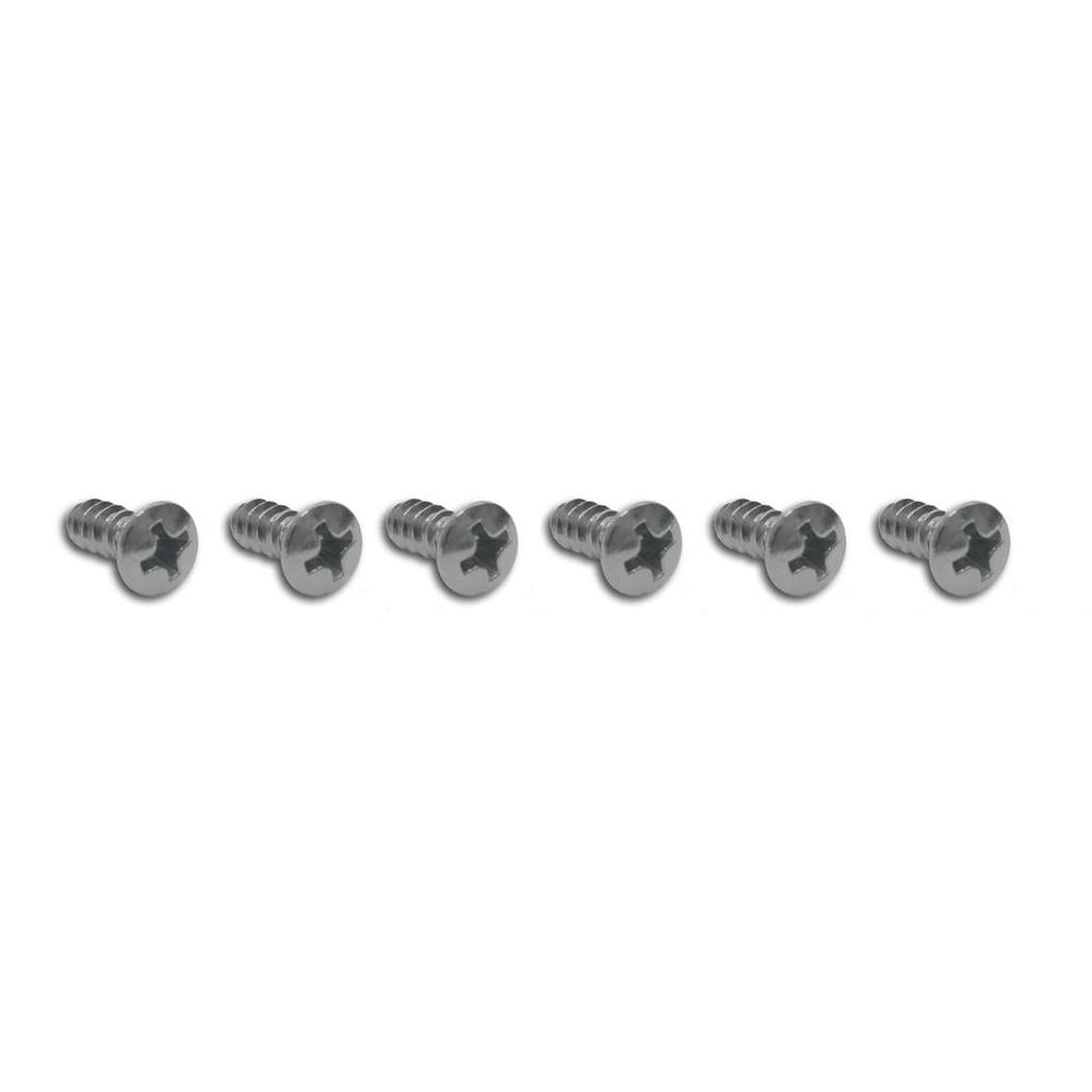 C2 1964-1966 Chevrolet Corvette Dash Insert Screws, 64-Late - 6Pc Set